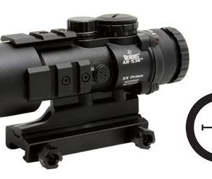 BLEMISHED Burris AR-536 Prism Sight with Picatinny Mount - 5x 36mm 20' FOV Ballistic CQ 5.56 Reticle Matte