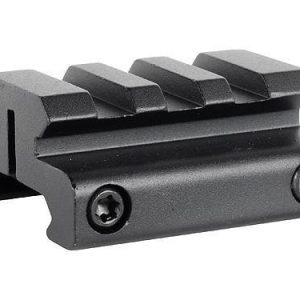 Burris 1-Piece 1/2" Picatinny Riser Mount - Matte Black