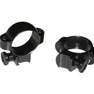 Burris Deluxe Solid Steel .22 Rings 1" Medium 0.80" Actual Height - Gloss