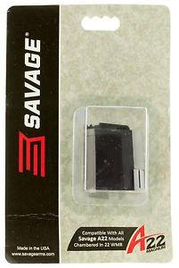 Savage A22 Series Rifle Magazine .22 WMR 10/rd Black