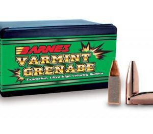 Barnes Varmint Grenade Rifle Bullets .20 cal .204" 26 gr FB 100/ct