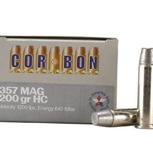 COR-BON Handgun Ammunition .357 Mag 200 gr HC 1150 fps 20/box