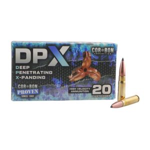 Cor-Bon DPX T-DPX Hunter Rifle Ammunition .300 Blackout 110gr PT 2400 fps 20/ct