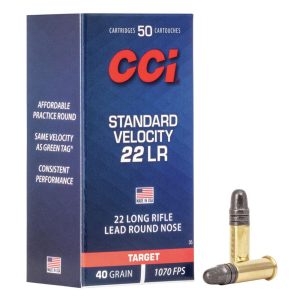 CCI 22 LR STD VELOCITY 5000 CASE PACK