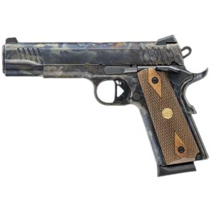 Chiappa 1911 Superior OR Handgun .45 ACP 8rd Magazine 5" Barrel Case Hardened with Walnut Grips