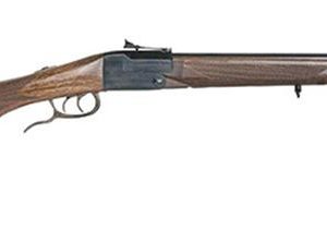 DOUBLE BADGER COMBO 22LR/20GA FOLDING STK BLUED 19 BBL FIBER OPTIC SIGHTS