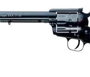 Chiappa SAA 1873 Handgun .17HMR 10rd Capacity 7.5" Barrel Blued Black Plastic Grips