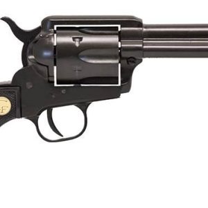 Chiappa SAA 1873 Handgun .17HMR 6rd Capacity 4.75" Barrel Blued Black Plastic Grips