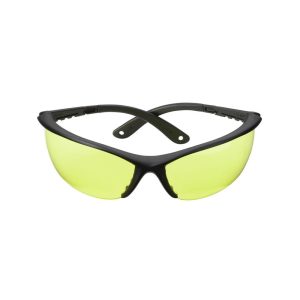 Champion Ballistic Shooting Glasses Open Frame Black with Yellow Lens