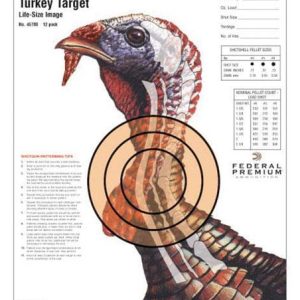 Champion Life-Size Turkey Sight-In Target 12/Pack
