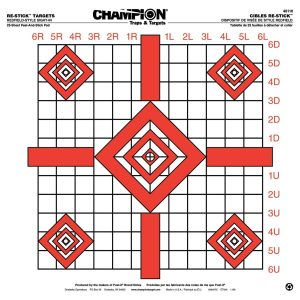 Champion ReStick Targets Redfield-Style Precision Sight-In 16" X 15.75" 25/page