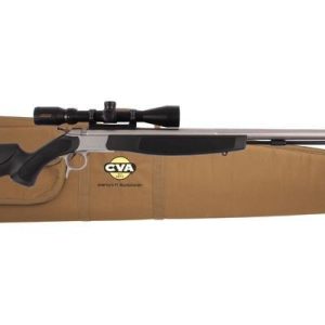 CVA Optima V2 SS Muzzleloader - .50 cal  26" Barrel with KonusPro 3-9x40 Scope with Soft Case Black