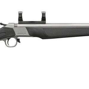 CVA Wolf V2 Muzzleloader - SS/Black 50 cal (ISM) Ambi adj stock QRBPQR Breach Plug