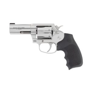 Colt King Cobra Stainless Handgun .357 Mag 6rd Capacity 3" Barrel Enhanced Hogue Rubber Grip