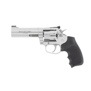 Colt King Cobra Target Stainless Handgun .357 Mag 6rd Capacity 4.25" Barrel DA/SA Enhanced Hogue Rubber Grip