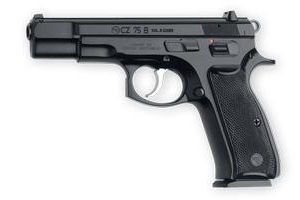 CZ-USA 75B Handgun 9mm Luger 16rd Magazine 4.6" Barrel Black