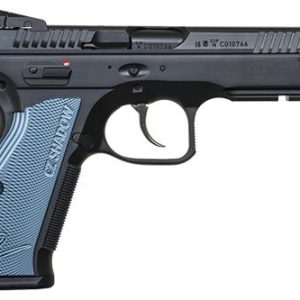 CZ SHADOW 2 cal. 9mm black polycoat blue grips 3x 17rd mags
