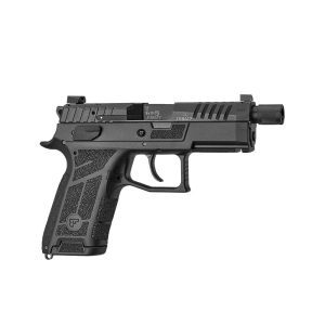 CZ P-09 F Nocturne Suppressor Ready OR Handgun 9mm Luger 21rd Magazines(2) 4.5" Threaded Barrel Fixed Sights Black