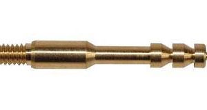 J. Dewey Brass Handgun Jag (Male Thread 5/40) .17-.20 cal