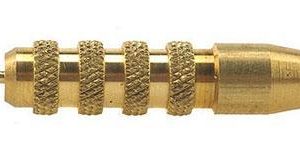 J. Dewey Brass Handgun Jag (Female Thread 12-28) .44-.45 cal