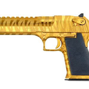 DESERT EAGLE .50AE 6" PISTOL 7RD TITANIUM GOLD W/TIGER STRIPES