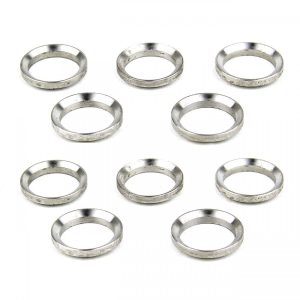 TacFire AR-10 Muzzle Brake Crush Stainless Steel Washers - 10/ct