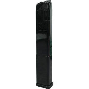 Elite Tactical Systems Carbon Smoke Gen 2 Handgun Magazine for Glock 17 9mm Luger 32/rd Bulk