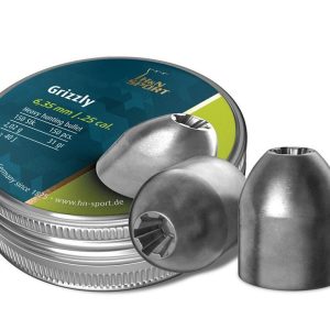 H&N Grizzly .25 Caliber Airgun Pellets 150 Count