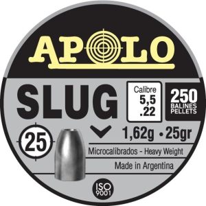Hatsan Apolo Slug Air Rifle Pellets .22 Cal 25 gr 250/ct
