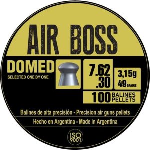 Hatsan Apolo Air Boss Domed Air Rifle Pellets 30 Cal 49 gr 100/ct