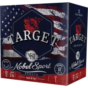Nobel NSI Target Nobel Speed Shotshell 12ga 2-3/4" 1oz 1300 fps #7.5 250/ct Case (10-25/ct Boxes)