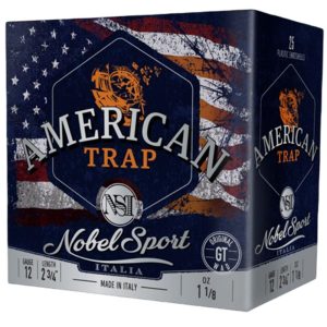 Nobel NSI Target Trap Shotshell 12 ga 2-3/4" 1-1/8 oz. 1200 fps #8 25/ct