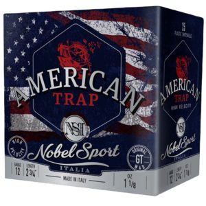 Noble NSI Target Nobel Speed Shotshell 12 ga 2-3/4" 1-1/8 oz 1300 fps #8 250/ct Case (10-25/ct Boxes)