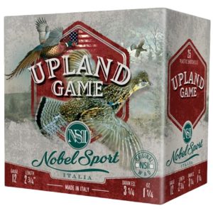 Nobel Sport Upland Game Shotshells 12 ga 2-3/4" 1-1/4 oz 1220 fps #7.5 25/ct