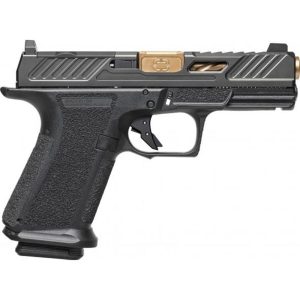 Shadow Systems MR920 Elite Slide Optic Handgun 9mm Luger 10rd Magazines (2) 4" Bronze Barrel Black