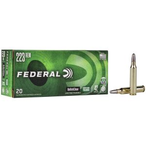 Federal Ballisticlean Frangible Rifle Ammunition .223 Rem 42 gr RHT 3450 fps 20/ct