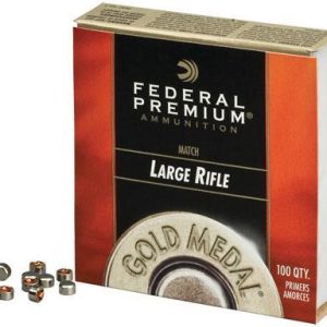 Federal Premium Gold Medal Centerfire Primers-Large Magnum Rifle Match