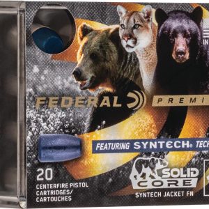 Federal Solid Core Handgun Ammunition 10mm Auto 200 gr TSJ 20/ct