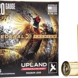 Federal Wing-Shok Magnum Shotshells  20ga 3" 1-1/4oz 1300 fps #5 25/ct