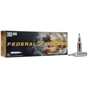 Federal Terminal Ascent Rifle Ammunition .300 WSM 200 gr 2810 fps 20/ct