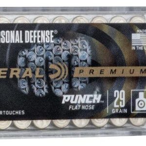 Federal Personal Defense Punch Rimfire Ammunition .22 LR PUNCH 29gr FN 1080 fps 50/ct