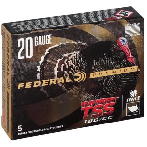 Federal Heavyweight TSS 20ga 3" 1-1/2oz 1100 fps #7 5/ct