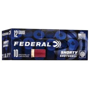 Federal Shorty Shotshells 12ga 1-3/4" 15/16oz 1145 fps #8 10/ct