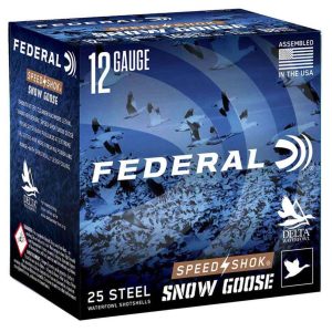 Federal Speed-Shok Snow Goose Shotshells 12 ga 3" 1-1/4oz 1450 fps #2 25/ct