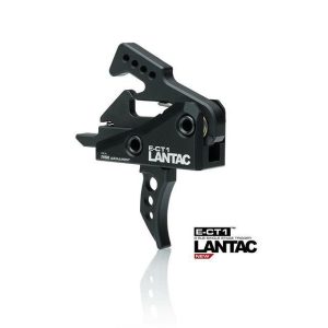 Lantac E-CT1 Single Stage Trigger 3.5 lb Curved Black