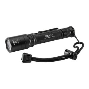 Surefire EDCL2-T Dual Output Everyday Carry Flashlight 1200 Lumens Black