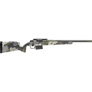 Springfield 2020 Waypoint Rifle 6mm Creedmoor 5rd Magazine 20" Carbon Fiber Barrel Evergreen Camo Stock