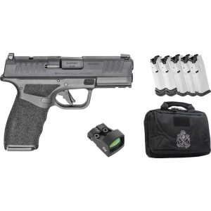 Springfield Armory Gear Up 2025 Hellcat Pro OSP Handgun 9mm Luger 15rd Magazines (5) 3.7" Barrel Black with Bag and CT-1500