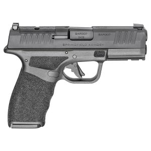 Springfield "Gear Up 2025" Hellcat PRO Compact White-Dot Handgun 9mm Luger 15(3)&17(2)rd Magazines 3.8" Black Frame CT1500 and Range Bag