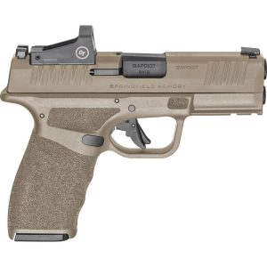 Springfield Hellcat Pro FDE Handgun 9mm Luger 15rd Magazines(2) 3.7" Barrel w/CT1500 Red Dot